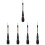 5Pièces Pinceaux Large Souples Durables 6