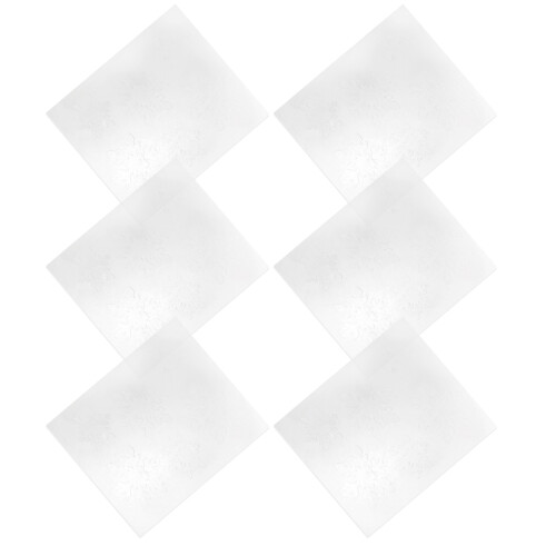 18Pièces Thermorétractables Bops Blanches Pour DIY 2