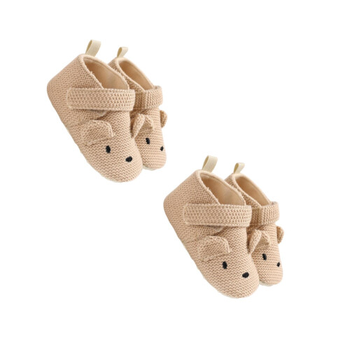 2Paires Chaussures Bébé Respirantes Clair 2