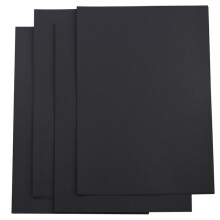 200Pièces A4 Noir Pour Projets DIY, Cartes Scrapbook