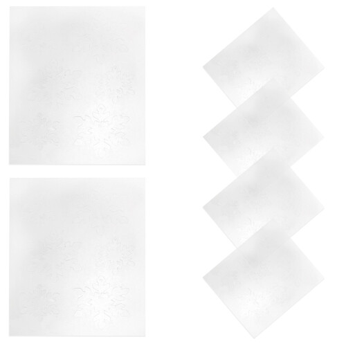 18Pièces Thermorétractables Bops Blanches Pour DIY 1