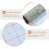 2Pièces Supports Bleu Ciel Durable Compact 10