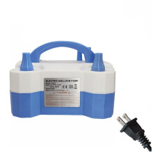 Bomba de Balão de Ar Elétrica 600W Portátil Soprador Inflador de Bico Duplo para Decoração de Festa Encha Rapidamente Balões Us Plug-B