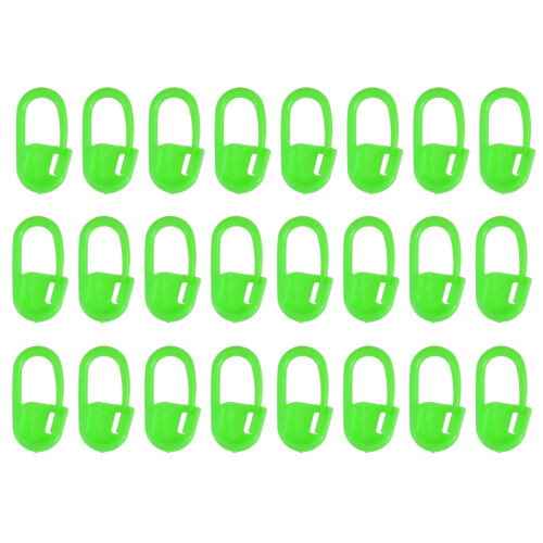 3000Pièces Marqueurs Crochet Vert Plastique Pour Compteur