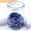 2Pièces Décoratif Bleu Pour Aquarium Pierres Polies 10