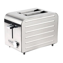 2 Slice Toaster with Auto Shut Off - Extra Wide Slots and Removable Drop-Down Crumb Tray with Cancel EU Plug