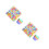 2Ensembles Jeu De Tri De Couleurs Perles En Bois Puzzle Éducatif 4