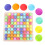 2Ensembles Jeu De Tri De Couleurs Perles En Bois Puzzle Éducatif 2