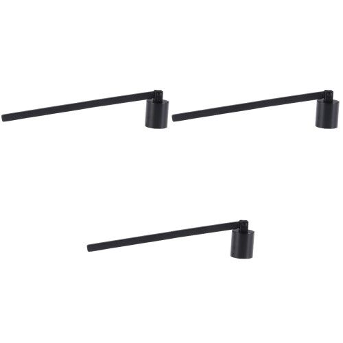 3Pièces Accessoires Extincteur Noir Acier Trimming Facile 2