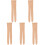 5Pièces Collants Patinage Épais Chauds Nylon Élastique Beige 4