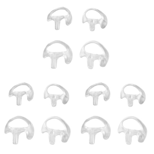 6Paires Bouchons D'oreille Silicone Confortables Anti-Eau Bruit 1