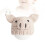 2Pièces Bonnets Tricotés Bébé Beige Accessoires Photo - 11