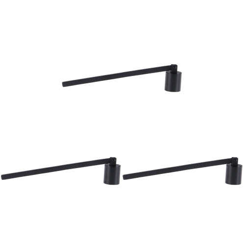 3Pièces Accessoires Extincteur Noir Acier Trimming Facile 1