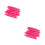 60Pièces Bigoudis DIY Mousse Rosés Durables Pour Coiffage 4