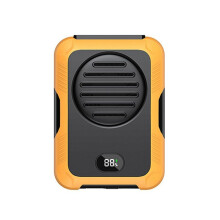 2000mAh Hanging Neck/Waist Fan USB Portable Rechargeable Fan for Outdoor Camping Hiking Climbing Running Sports A