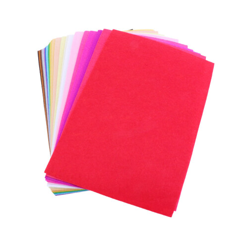 120Pièces Éclats De Feutrine Colorés Pour Cadeaux DIY