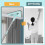 Multifunctional Mop, 360 Rotatable and Adjustable Cleaning Mop, Wet and Dry Triangle, 3