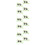 30Pièces Double Clip Vert Pour Facile 6