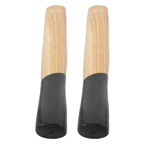 6Pièces En Bois Marteau Confortable Manche Remplacement Simple 1