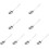 8Pièces Spatule Spaghetti Acier Argentée Nettoyage Simple Usage 9