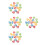 64Pièces Pour Jeu Enfants Multicolores Polyamide 9