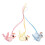 12Pièces Sifflets Interactifs Plastique Jouets Ludiques 1