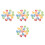 64Pièces Pour Jeu Enfants Multicolores Polyamide 4