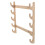 3Pièces Support Vertical Bois Massif Kaki, Porte-Épées Objets Décor 3