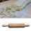 Rouleau Embossé Bois Beige Maison Pour Pâte Et Biscuits 5