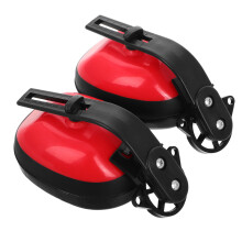 3Paires Casques Protection Oreilles Rouge Anti-Bruit Réglables Maison