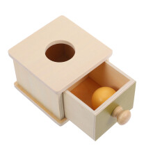 4Pièces Jeu En Bois Pour Tout-Petits Tri De Balles Et Jeu De