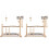2Ensembles Aire De Jeux Oiseaux Perruche En Bois Stables Mordeurs 4