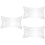 3Pièces Coussin Gonflable Transparent Pour Voyage Camping 8