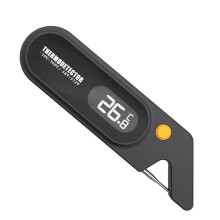 Stainless Steel BBQ Food Meat Digital Thermometer Instant Reading Kitchen Cooking Digital Meat Thermometer Black