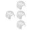 4Pièces Doublure De Casquette ABS Protection Impact 7