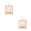 2Pièces Cage Khaki En Bambou Pour Rangement D'insectes À 5