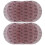 40Pcs Aluminum Oxide Sandpaper Discs Drywall Sander Pads Hook and Loop 1