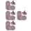 40Pcs Aluminum Oxide Sandpaper Discs Drywall Sander Pads Hook and Loop 2