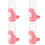 4Pièces Distributeur Suspendu Automatique Rose Pour 7