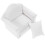 3Pcs White Wood Fabric Pet Couch Comfortable Mini Sofa for Hamsters 2
