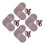 40Pcs Aluminum Oxide Sandpaper Discs Drywall Sander Pads Hook and Loop 7