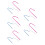 15Pcs Aluminum U-Shaped Knit Needles Multi-Use Crochet Stitch Tools 5