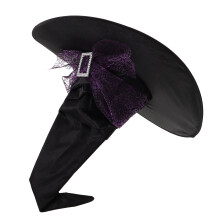3Pcs Multi Color Witch Hats for Costume Parties and Cosplay