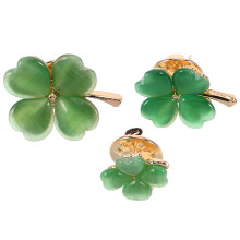 9Pcs Stylish Green Leaf Brooch Pins for Men's Suits and Cardigans