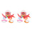 2Sets Multi Plastic Floating Octopus Water Toy Pool Toss Game for Kids 7