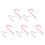 15Pcs Aluminum U-Shaped Knit Needles Multi-Use Crochet Stitch Tools 8