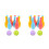 4Sets Children's Bowling Set Mini Desktop Game Lightweight Plastic Toy 7