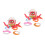 2Sets Multi Plastic Floating Octopus Water Toy Pool Toss Game for Kids 8