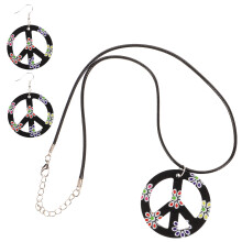 2Pcs Creative Hippie Costume Accessories Plastic Party Dress Supplies