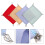 16Pcs Assorted Wine Charm Rings with Breathable Wine Glass Dust Covers 11